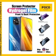 Hydrogel Screen Protector Poco F7/F7 ULTRA/F7 PRO/F6/F6 PRO/F5/F5 PRO/F4 5G/F4 GT 5G/F3/F2 PRO/F1 FR
