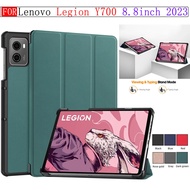 For Lenovo Legion Y700 8.8 inch 2023 Tablet PU Leather Case Adjustable Folding Stand Cover