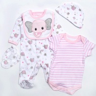 Pakaian Anak Patung Bayi Silikon Reborn yang Realistik untuk Anak Patung Reborn 17-22 Inci, Pakaian 