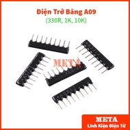 [Bag of 5] Tape Resistor A09 330R 10K 1/8W 5% (Sound Resistor)