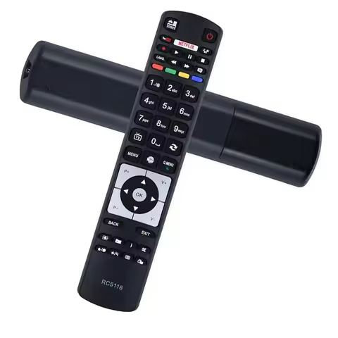 Replacement RC5118 Remote Control for Hitachi LED LCD TV 22HBD06U 24HE1510-W 32HB1S66I 32HE1510-B 32