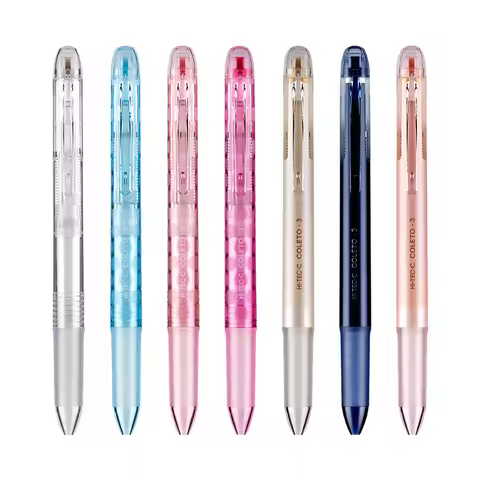 Japan Stationery (Refills Not Include) Pilot Hi-Tec-C Coleto Pen Body Component Pink Dot Metallic Cu