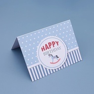 Creative bronzing greeting card Birthday gift card gift card blessing Greeting card gift