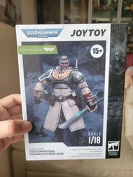 JOYTOY 戰鎚40000 阿斯特拉軍隊（Astra Militarum）卡迪安指揮官 CADIAN COMMAND SQUAD COMMANDER WITH POWER SWORD co $200