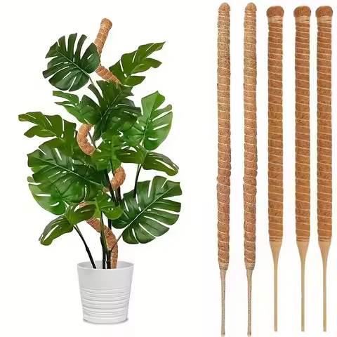 Bendable Moss Pole Plants Climbing Support Extension Pole Monstera Plant Support Pole Stakes Garden 