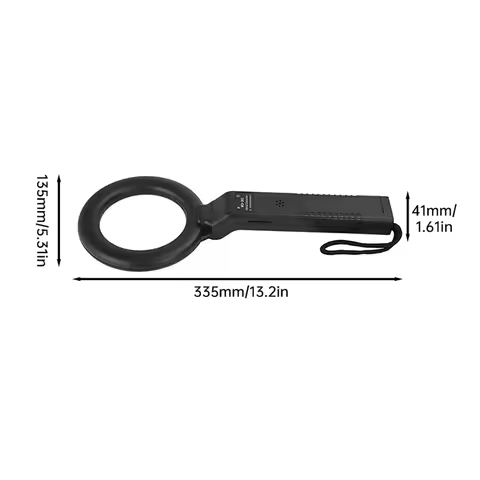 MD-300 Multifunctional Handheld Metal Detector High Sensitivity Metal Detectors Buzzer Alarm Subway 