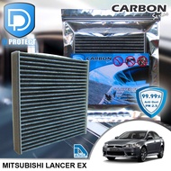 กรองแอร์ Mitsubishi มิตซูบิชิ Lancer EX คาร์บอน เกรดพรีเมี่ยม (D Protect Filter Carbon Series) By D Filter (ไส้กรองแอร์รถยนต์)