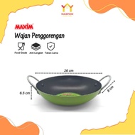 Maxim Halania Wok 26cm Non-Stick Teflon Frying Pan - MHS