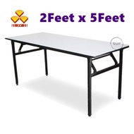 3V Banquet Table 2"x5" / Folding Table / Study Table / Kenduri / Catering