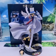 30CM Detective Conan Fire Phoenix GK Kaito KID Kaitou Kaito Dual Head Figure Collectible Model Boxed