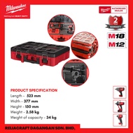 Milwaukee PACKOUT™ Tool Box with Foam Insert (48-22-8450)