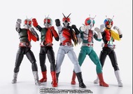 全新 SHF 8盒 昭和幪面超人榮光7人 真骨雕  (強者, X, V3 等) 加 SHF Amazon連電單車