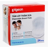 Miếng lót thấm sữa Pigeon Việt Nam đẹp - miếng lót thấm sữa dùng 1 lần Việt (hộp 24 miếng)