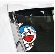 Doraemon cartoon car stickers peeping小叮当 卡通 偷窥 汽车贴纸