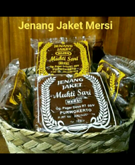 Jenang ketan dodol lembut kenyal original polos dan wijen produksi khas Purwokerto Banyumas isi 16 b
