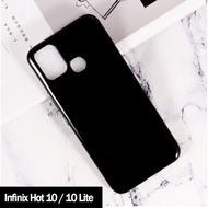 Casing Infinix Hot 10 SoftCase Black Matte