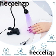 HECCEHZP UV Lamp, Clip-On Flexible Tube Led Curing Ultraviolet Lights, hot Mini USB Desk Light Nail Dryer Lampe