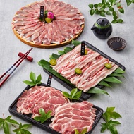 【大成食品】 黑蜜豬梅花/五花/里肌火鍋肉片(200g)x8包(里肌有效期限:2024/08/30)