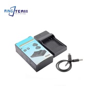 CGA-S007 USB Battery Charger for Panasonic DMW-BCD10 LUMIX DMC-TZ1 TZ2 TZ3 TZ4 TZ5 TZ1 TZ15 TZ50