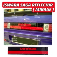 PROTON ISWARA/SAGA SALOON REAR REFLECTOR (MIRAGE) REAR COVER // NUMBER PLATE COVER BELAKANG B1343