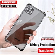 Phone Case for Samsung Galaxy Wide 5 6.6 inch SM-E426S SM-A226L Soft Silicone Translucent Black Jell