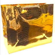 10pc Paper bag 10" x 12" Gold