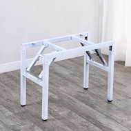 Shelf Rack Conference Leg Folding Single Table Leg Bracket Table Simple Table Rack Half Fold Office 
