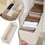 Drawer Clothes Storage Box Fabric Non Grid Storage Box For Socks Underwear & Household Items J5u4