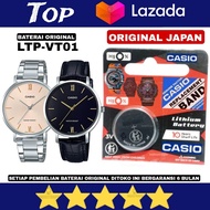 Casio LTP-VT01 Baterai jam tangan casio LTP VT01 original bergaransi asli japan