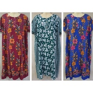 [XL] Baju Tidur MIDI DRESS Batik Indonesia Aladdin Soft Cotton Premium Quality Size Jumbo / Women Ma