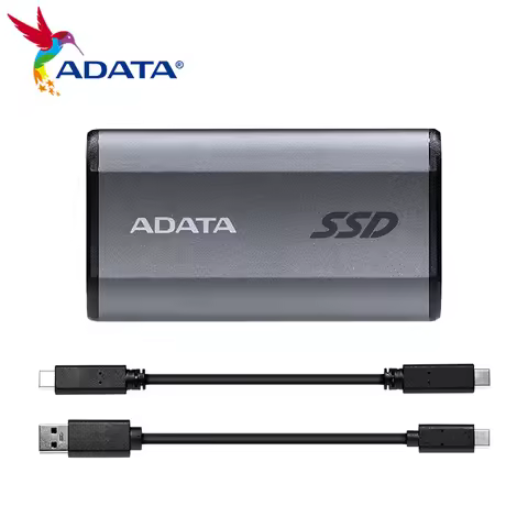 Original ADATA PSSD SE880 ELITE 500GB 1TB Portable Solid State Disk USB3.2 Gen2 Type-C Storage SSD E