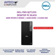 Dell Pro QCT1255-R58500G-16GB-512GB Tower Desktop PC Black ( R5 8500G, 16GB, 512GB SSD, ATI, W11P )
