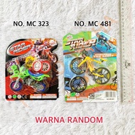 (Product Ber-sni) Toy NO. Mc 323 & 481 456 STAR RIDER Dirt BIKE & DIY Racing BIKE Can Change Tires T