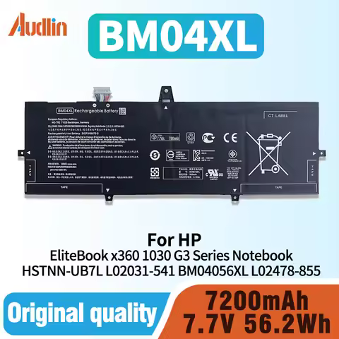BM04XL Laptop Battery for HP EliteBook X360 1030 G3 G4/1030 G3 45X96UT 3ZH01EA Series BMO4XL HSTNN-U