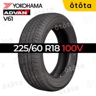 Lốp ô tô Yokohama 225/60 R18 100V ADVAN V61 - Chính hãng BH 5 năm (225/60R18 225 60 R18)