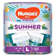 Huggies Dry Pants SUMMER Special Edition M60+4/L50