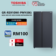 Toshiba GR-RS910WI-PMY(06) 820L Side-By-Side Door Inverter Refrigerator /Peti Sejuk/ 冰箱
