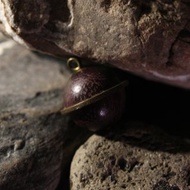 黃銅木星球項鍊