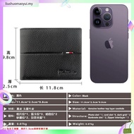 JOVI LOOKA Wallet - Dompet Lelaki Genuine Leather | 6 Months Warranty | Free Name Engraving
