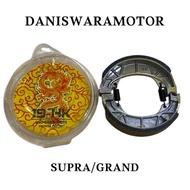 REAR DRUM BRAKE PADS FOR SUPRA GRAND WIN 19-HK