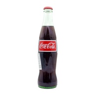 [In stock] 2023 Mexican Coca-Cola glass bottle slim bottle 355ml Douyin online influencer drinks can be drunk