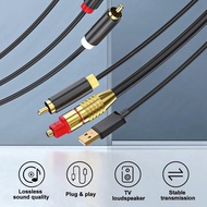 TECHCHIP-Audio Cable Digital Optical Cable Digital to Analog Audio Conversion Cable Digital SPDIF/Op