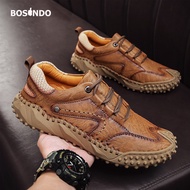 Bosindo - Sepatu B10-sepatu sneakers pria kulit sapi import/Sepatu kasual Original Pria Kulit Asli/s