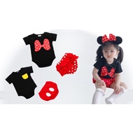 【Yi Qing BB Kids】 Baby Boy Girl Mickey & Minnie 2 Piece Set