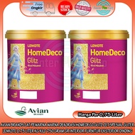 AVIAN BRANDS HOMEDECO GLITZ CET SPECIAL GLITTER LENKOTE DECORATION COLOR PAINT 0.75 LITER KG KILO 75