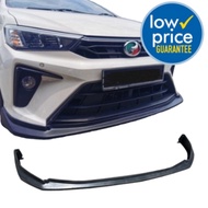 Perodua bezza front lip 2020 front v lips skirt diffuser