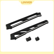 2Pack RC Car Chassis Front and Rear Support for ARRMA MOJAVE 1/7 6S Vehicles