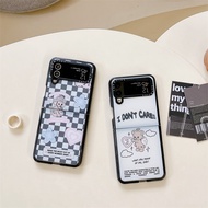 Samsung Z Flip 3/4 5G Samsung Phone Case Protective Case casetify Angel Bear Checked Puppy