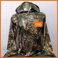 Kaos Hoodie Lengan Panjang Motif Camo Perbakin | Kaos Loreng Pria Hodie kupluk Realtree Camo Kombor