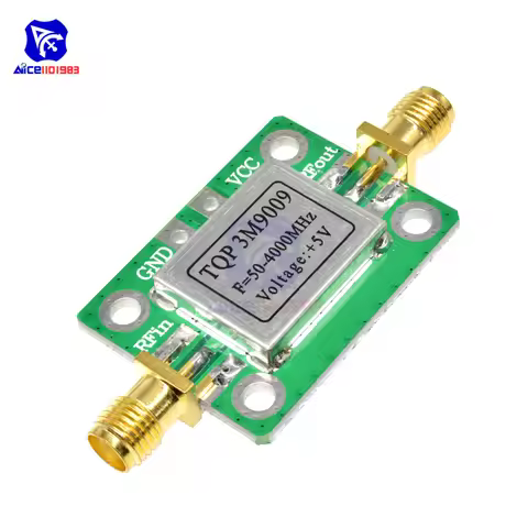 diymore RF Broadband Low Noise LNA Amplifier Board TQP3M9009 50-4000MHz 20dB